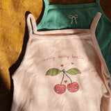 Konges Sløjd A/S JERSEY DRESSES bottle green