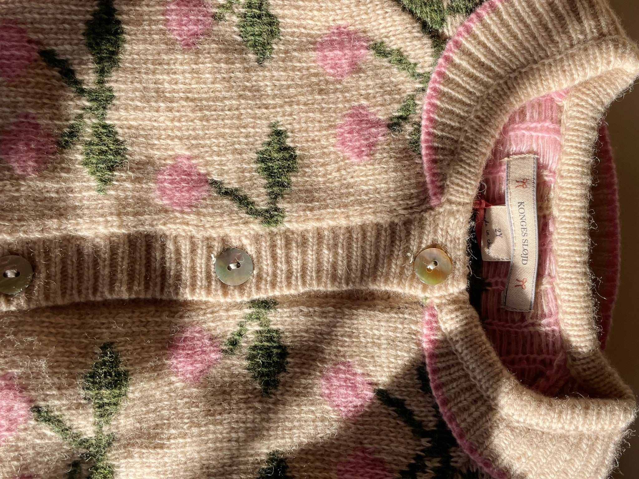 Konges Sløjd A/S KNITTED CARDIGANS cherry