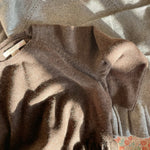 Konges Sløjd A/S KNITTED BLOUSES & VESTS brown melange