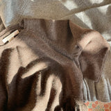 Konges Sløjd A/S KNITTED BLOUSES & VESTS brown melange