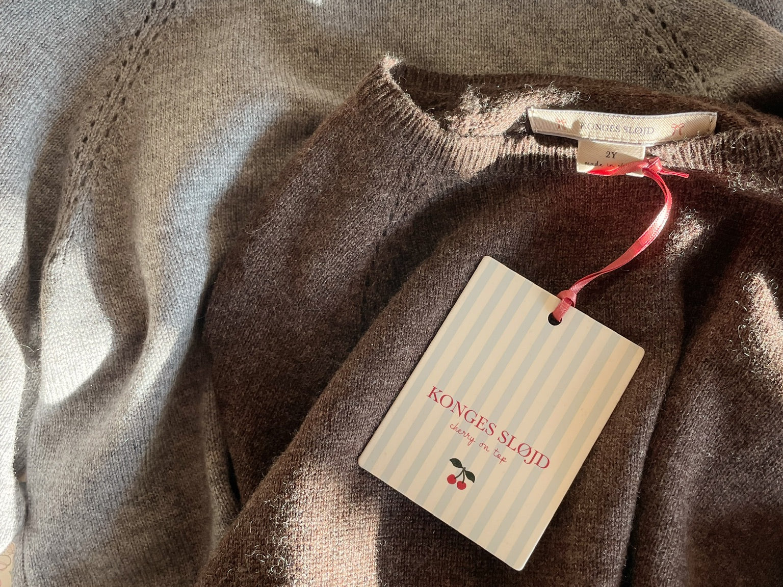 Konges Sløjd A/S KNITTED BLOUSES & VESTS grey melange
