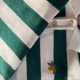 Konges Sløjd A/S KNITTED PANTS pine grove stripe