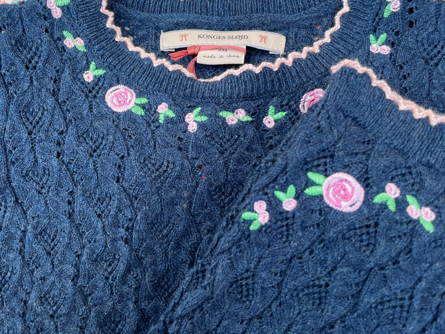 Konges Sløjd A/S KNITTED BLOUSES & VESTS ensign blue