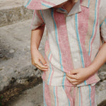 Konges Sløjd A/S WOVEN SHORT SLEEVE SHIRTS stan stripe