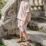 Konges Sløjd A/S WOVEN SHORT SLEEVE SHIRTS stan stripe