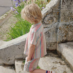 Konges Sløjd A/S WOVEN SHORT SLEEVE SHIRTS stan stripe