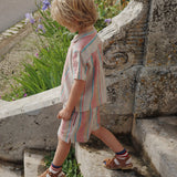 Konges Sløjd A/S WOVEN SHORT SLEEVE SHIRTS stan stripe