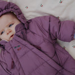 Konges Sløjd A/S PADDED ONESIES hortensia