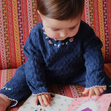 Konges Sløjd A/S KNITTED BLOUSES & VESTS ensign blue
