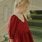Konges Sløjd A/S WOVEN DRESSES red dahlia