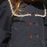 Konges Sløjd A/S WOVEN DRESSES dark navy