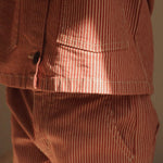 Konges Sløjd A/S WOVEN JACKETS & VESTS milk rouge stripe