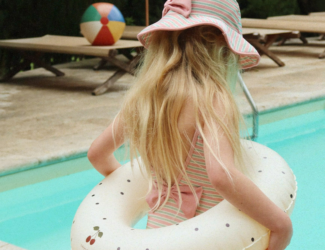 Konges Sløjd A/S SWIMSUITS blush stripe