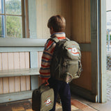 Konges Sløjd A/S TEDDY & FLEECE tangerine stripe
