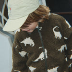 Konges Sløjd A/S TEDDY & FLEECE dino silhouette