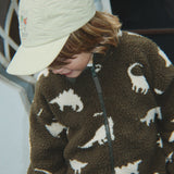 Konges Sløjd A/S TEDDY & FLEECE dino silhouette