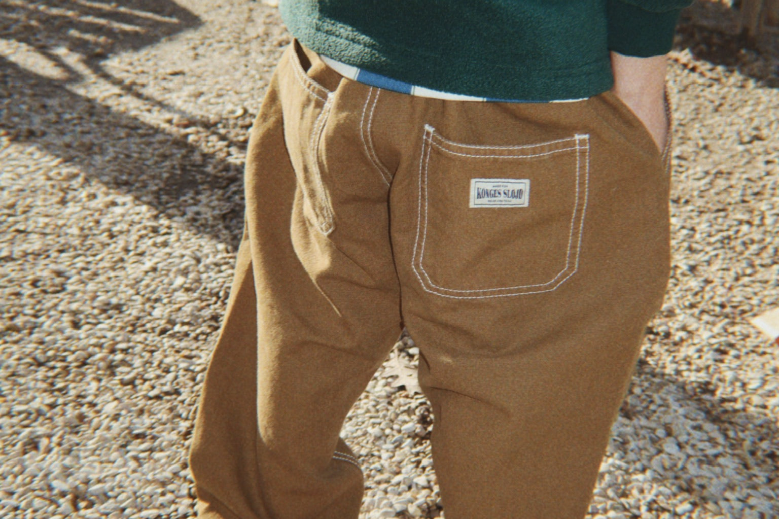 Konges Sløjd A/S WOVEN PANTS ermine