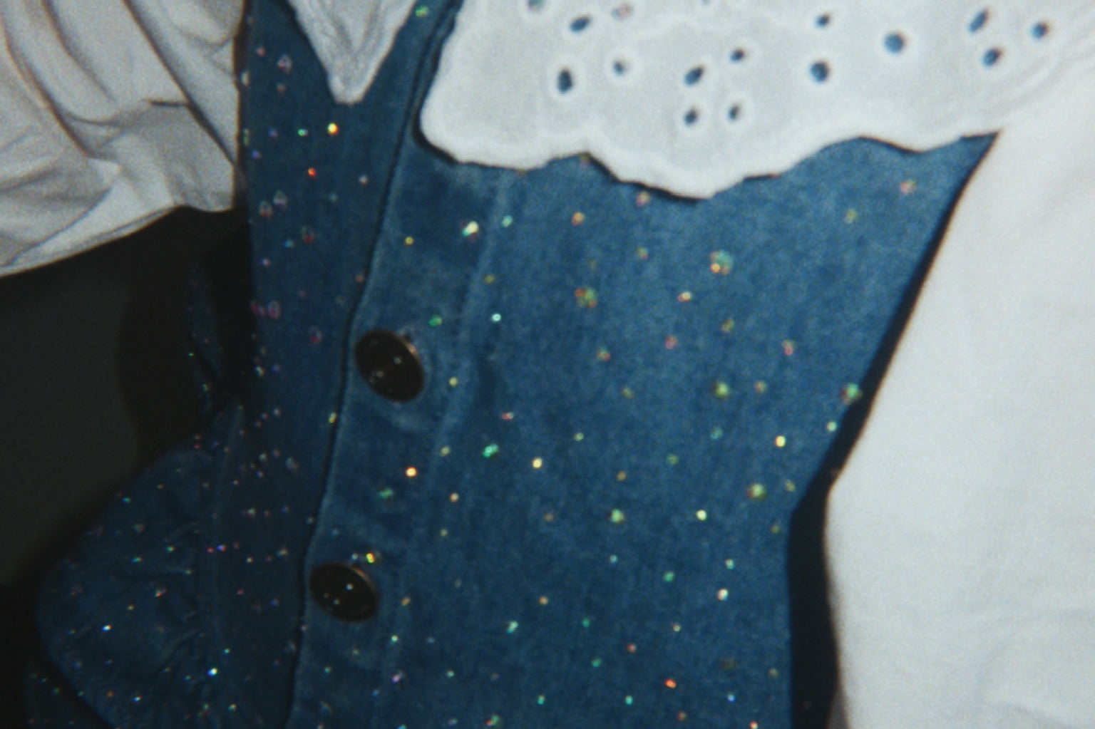 Konges Sløjd A/S WOVEN DRESSES denim sparkle