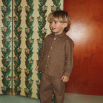 Konges Sløjd A/S WOVEN PANTS chocolate check