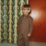 Konges Sløjd A/S WOVEN PANTS chocolate check