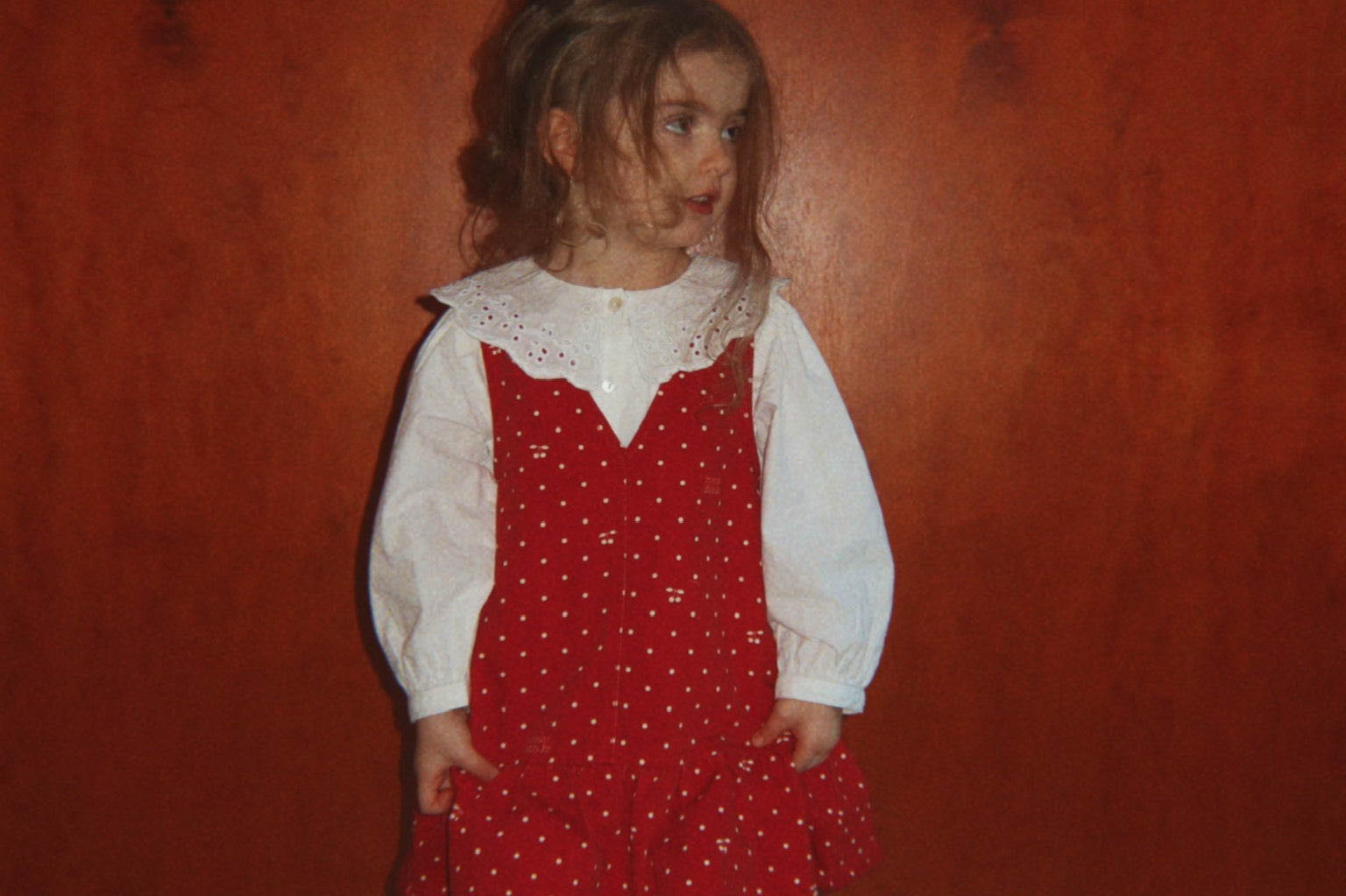 Konges Sløjd A/S WOVEN DRESSES cherry dot derby