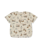 Konges Sløjd A/S WOVEN SHORT SLEEVE SHIRTS sail away