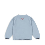 Konges Sløjd A/S KNITTED CARDIGANS blue fog