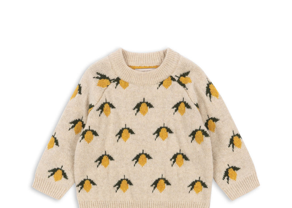 Konges Sløjd A/S KNITTED BLOUSES & VESTS lemon