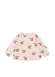 Konges Sløjd A/S JERSEY BLOUSES ma grande cerise peony