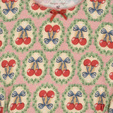 Konges Sløjd A/S JERSEY DRESSES cherry bow
