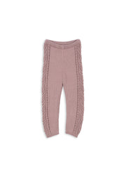 Konges Sløjd A/S KNITTED PANTS deauville mauve