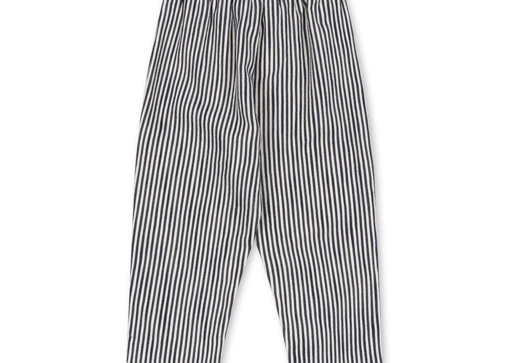 Konges Sløjd A/S WOVEN PANTS naval stripe