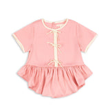 Konges Sløjd A/S WOVEN SHORT SLEEVE SHIRTS peony