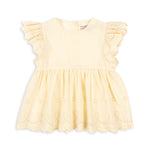 Konges Sløjd A/S WOVEN SHORT SLEEVE SHIRTS cloud cream