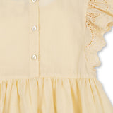 Konges Sløjd A/S WOVEN SHORT SLEEVE SHIRTS cloud cream