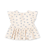 Konges Sløjd A/S WOVEN SHORT SLEEVE SHIRTS bow bleu