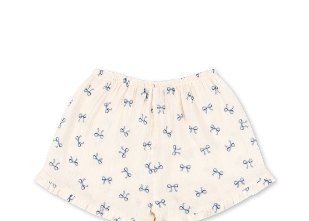 Konges Sløjd A/S WOVEN SHORTS & BLOOMERS bow bleu
