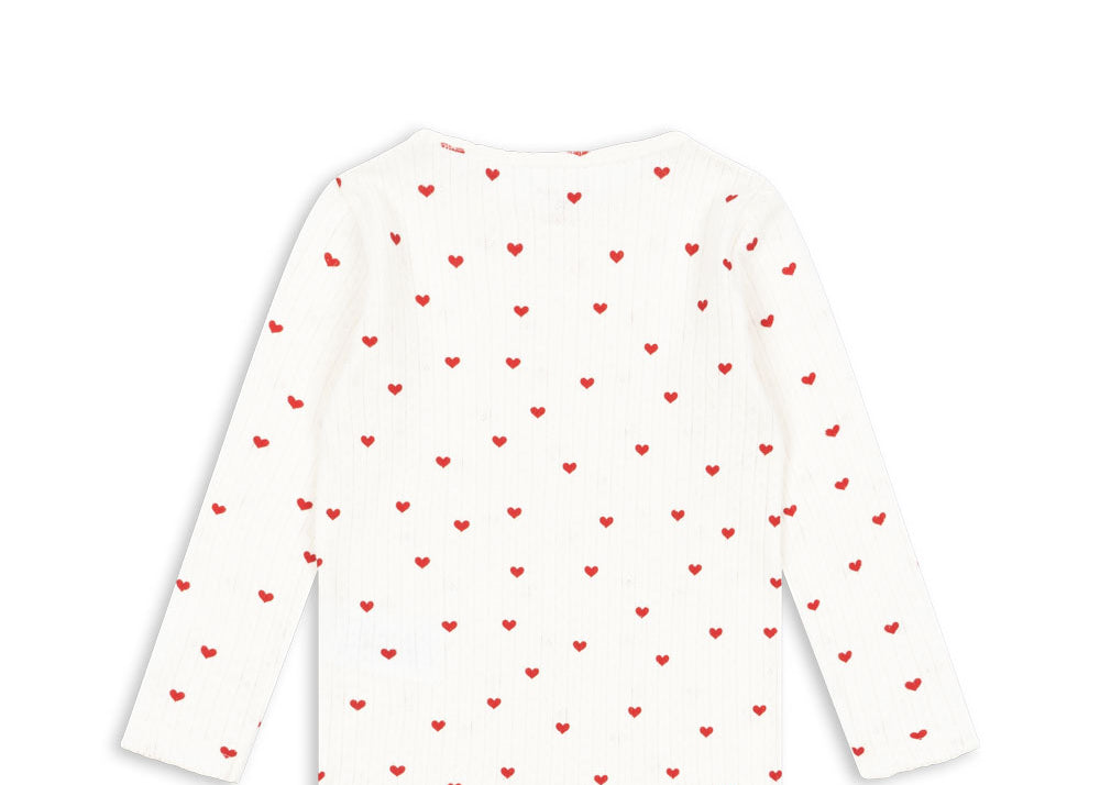 Konges Sløjd A/S JERSEY BLOUSES amour rouge