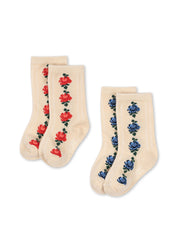 Konges Sløjd A/S SOCKS rose mix