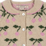 Konges Sløjd A/S KNITTED CARDIGANS cherry