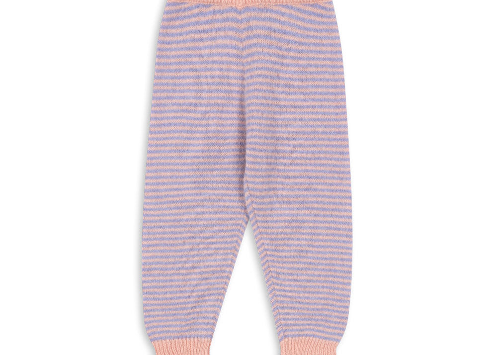 Konges Sløjd A/S KNITTED PANTS purple/pink dolphin