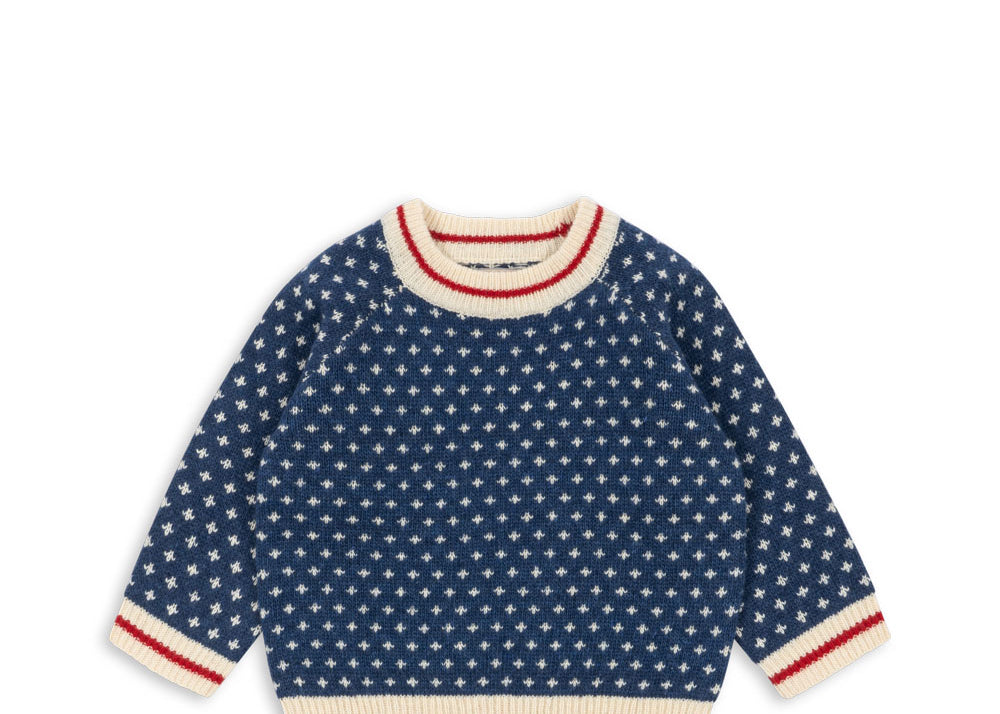 Konges Sløjd A/S KNITTED BLOUSES & VESTS blue