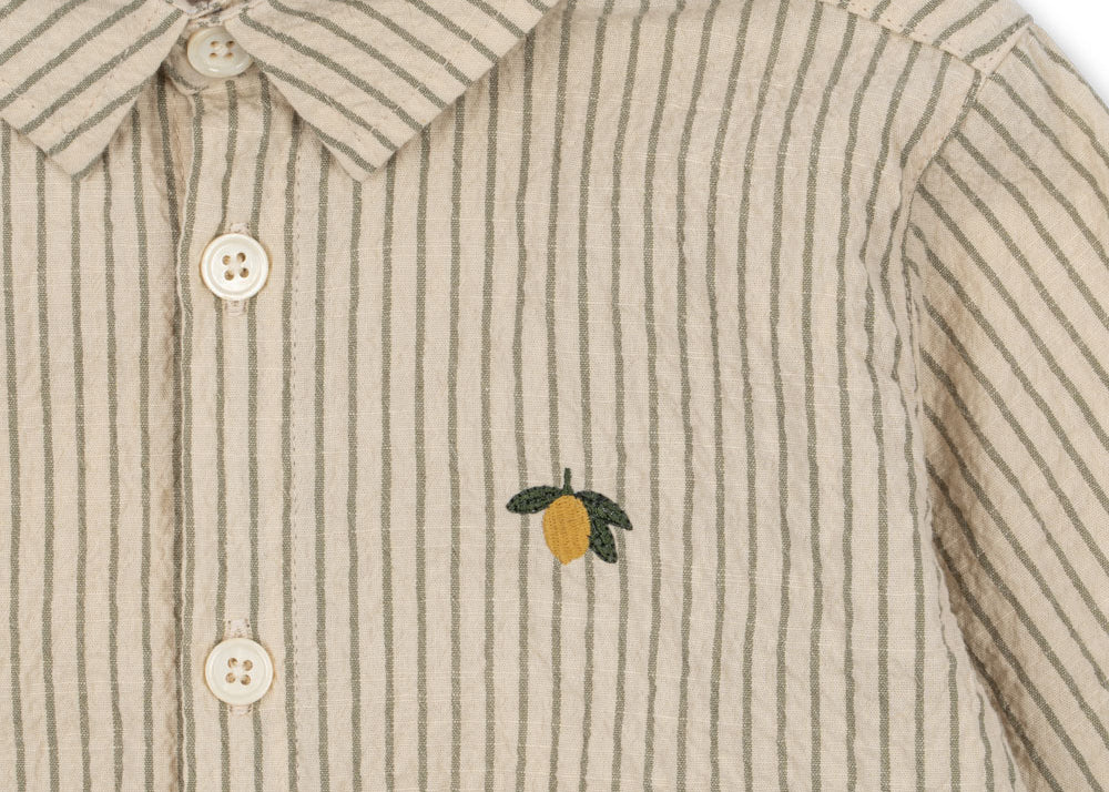 Konges Sløjd A/S WOVEN SHIRTS tea stripe