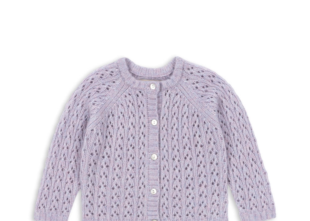 Konges Sløjd A/S KNITTED CARDIGANS lavender mist