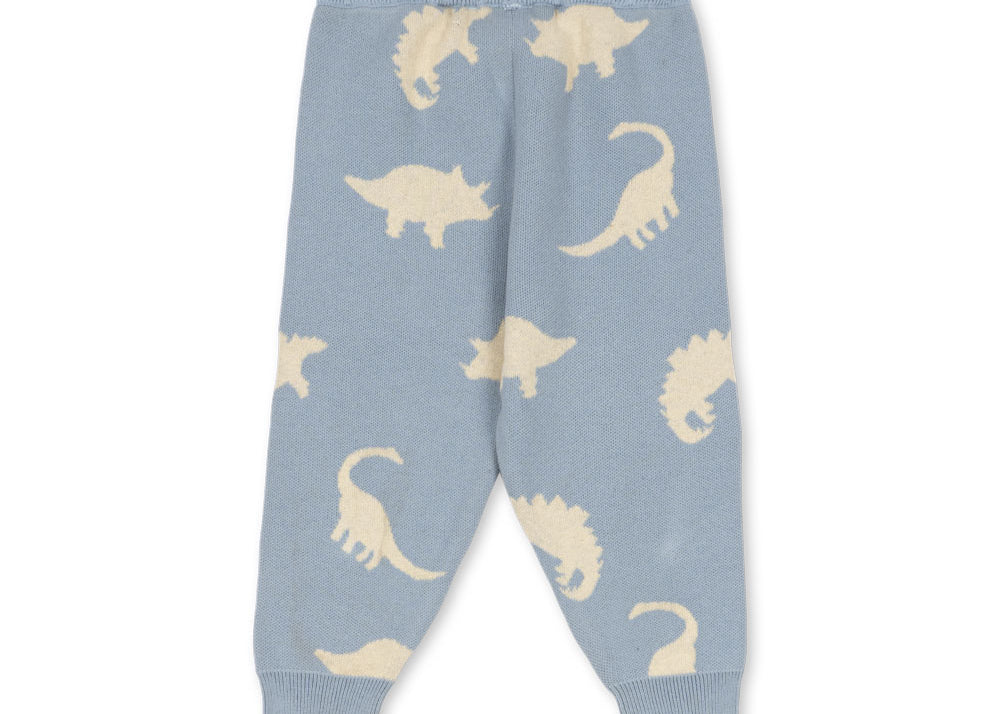 Konges Sløjd A/S KNITTED PANTS dino mist