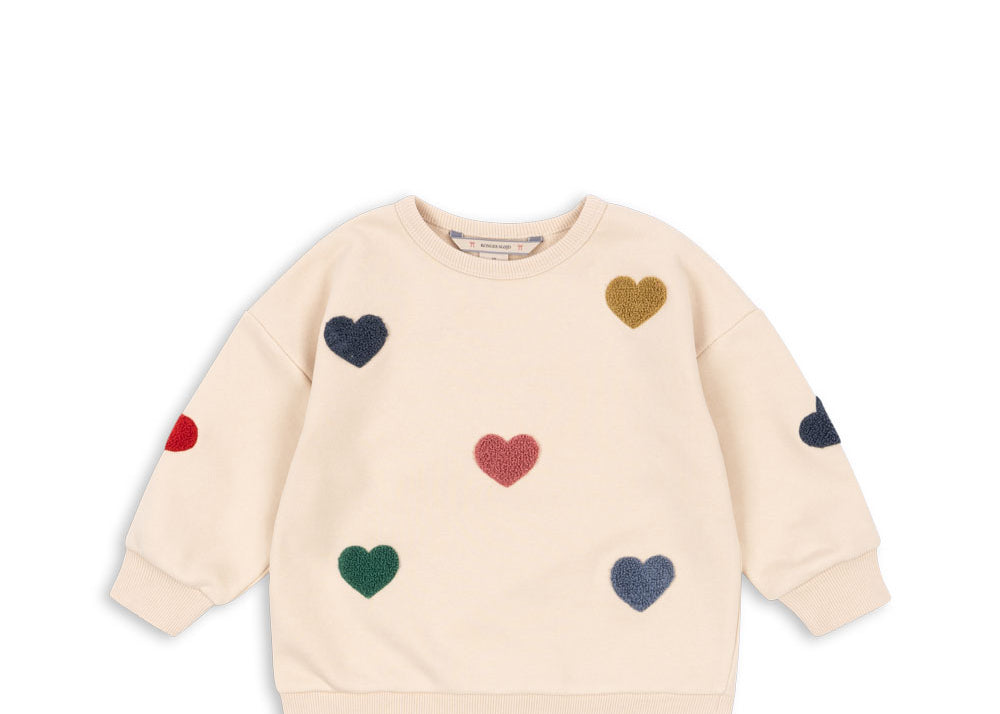 Konges Sløjd A/S JERSEY BLOUSES multi heart