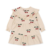 Konges Sløjd A/S JERSEY DRESSES ma grande cerise glitter