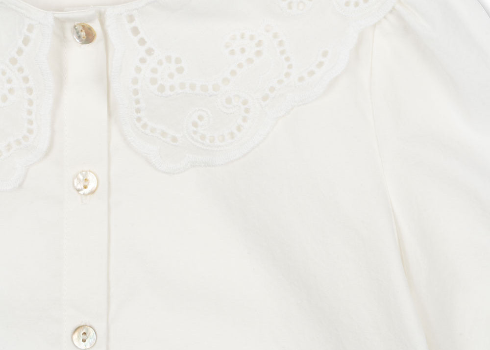 Konges Sløjd A/S WOVEN SHIRTS optic white