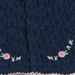 Konges Sløjd A/S KNITTED PANTS ensign blue