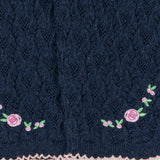 Konges Sløjd A/S KNITTED PANTS ensign blue